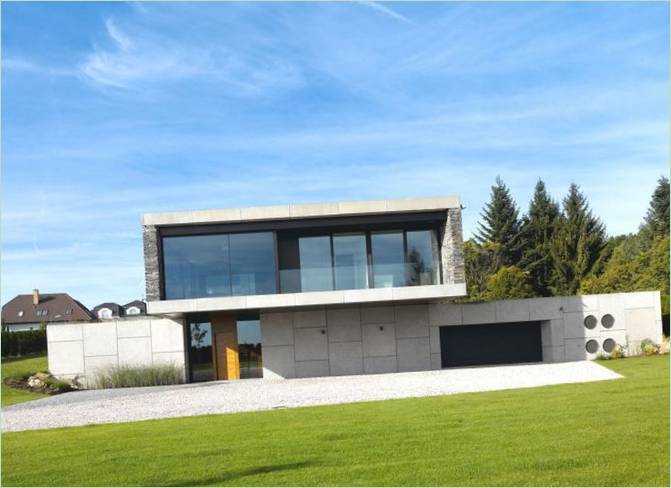 Extérieur de la Villa Ritka
