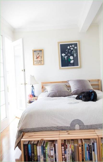 Cottage éclectique et chaleureux : chambre
