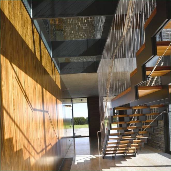 L'entrée principale de la Villa Ritka