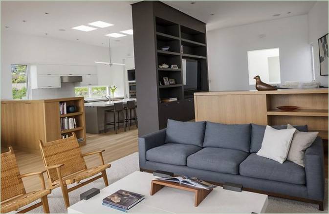 Aménagement intérieur d'une maison de campagne à Seattle, aux États-Unis