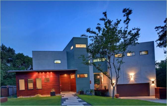 Façade d'une maison privée par Nick Mehl Architecture