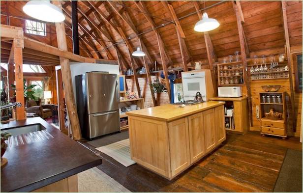 Aménagement intérieur de la cuisine