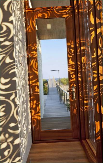 Chemin vers la mer depuis la Beach House aux États-Unis