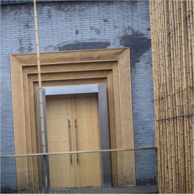 Un design moderne de la Bamboo Courtyard House