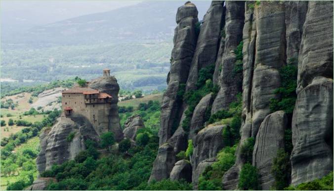 Monastère des Météores en Grèce