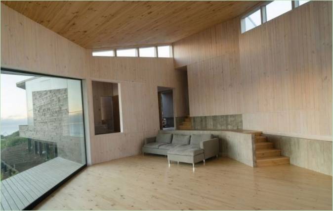 Oceanfront House Tunquén de Branko Pavlovic & ; Pablo Lobos-Pedrals, Chili