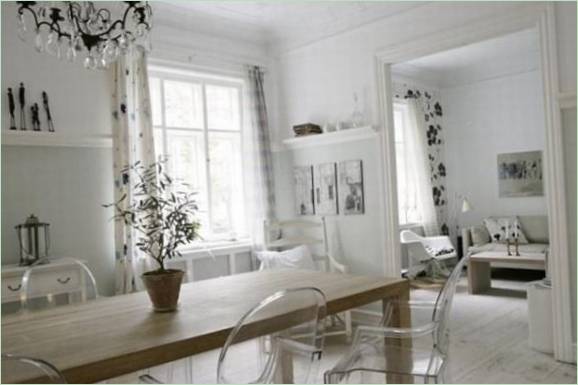 Décoration intérieure d'une salle à manger