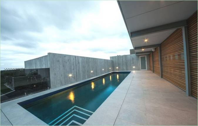 La piscine de l'Okura House