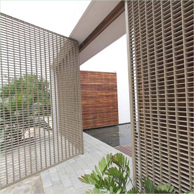 Une conception unique d'une villa pacifique Almare House