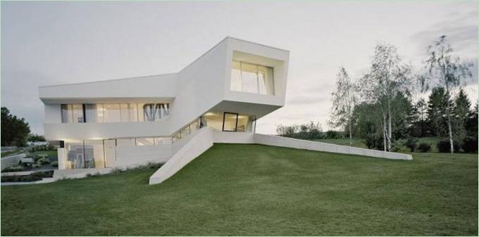Conception de la villa Freundorf en Autriche
