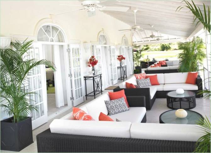 Maison de luxe à la Barbade par Jenny Blanc Interiors - lauréate du concours international de design d'intérieur