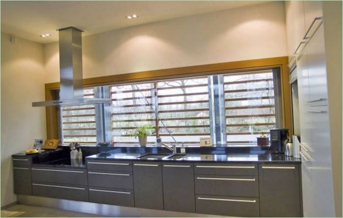 Aménagement intérieur de la cuisine moderne