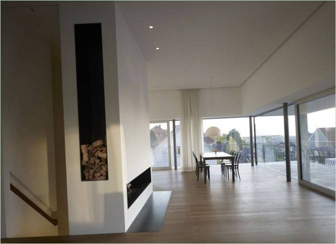 Aménagement intérieur de la maison Maison au bord du lac par Marte Architekten en Autriche