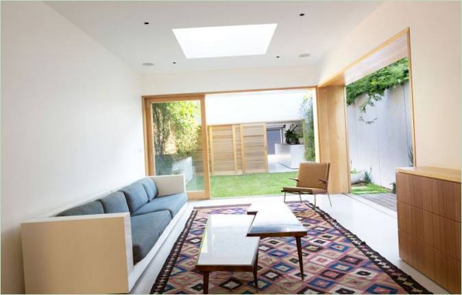 Intérieur de l'hôtel particulier Bondi House par Fearns, Sydney, Australie