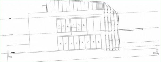 Plan d'étage de Vertical Progression par Hyla Architects