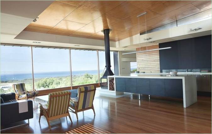 Intérieur d'un cottage de campagne en Australie