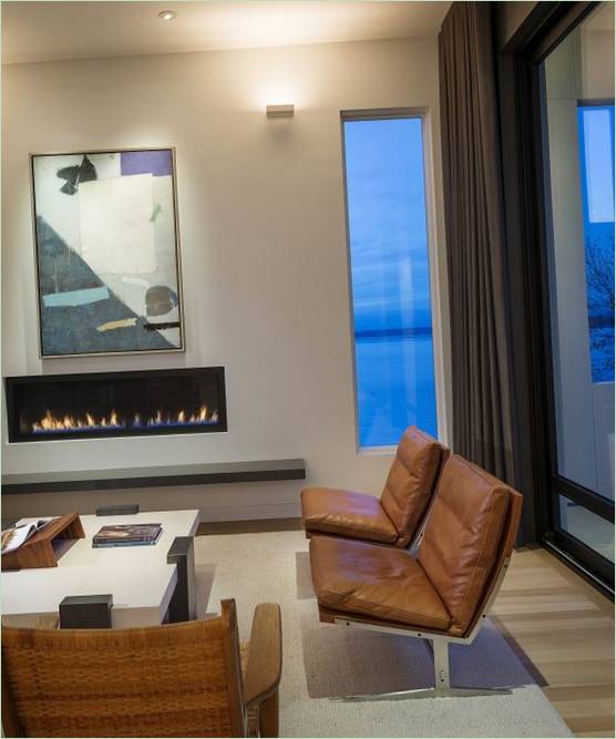 Aménagement intérieur d'une maison de campagne à Seattle, aux États-Unis