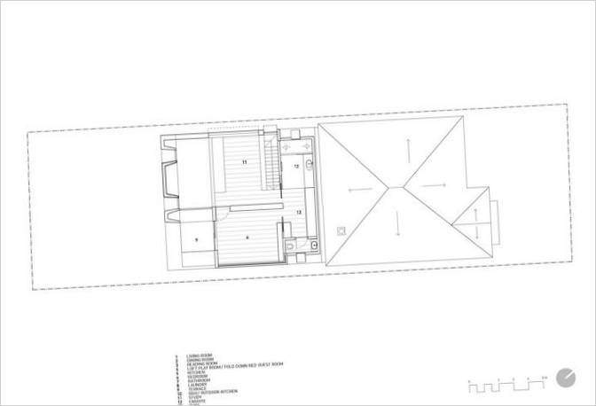 Plans d'étage du chalet