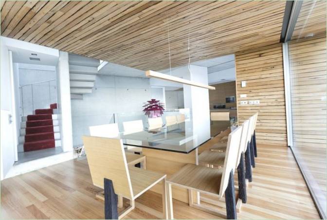 Dezanove House maison moderne par A Pobra do Caramiñal & ; Iñaki Leite, Espagne