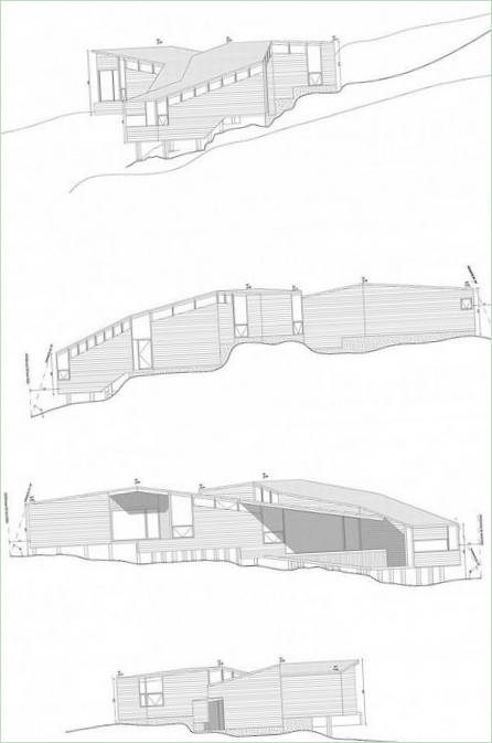 Ocean Front House Tunquén de Branko Pavlovic & ; Pablo Lobos-Pedrals, Chili