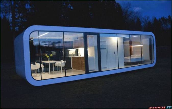 design contemporain -mobile home