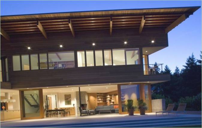 Extérieur de la maison Cedar Park à Seattle, WA