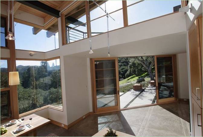 Salle à manger par Feldman Architecture