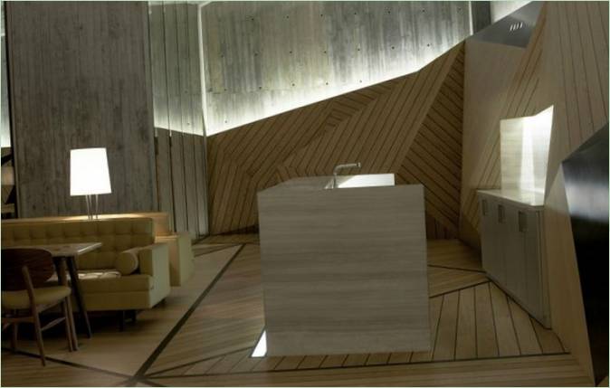 Aménagement intérieur de l'appartement Ulus Savoy