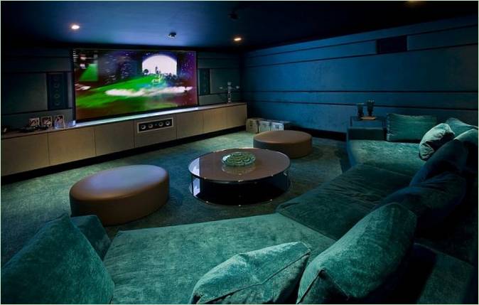 Home cinéma à la résidence Millbrae à Londres