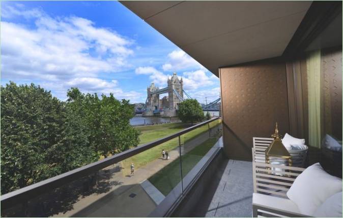 Une terrasse chez soi sur les rives de la Tamise