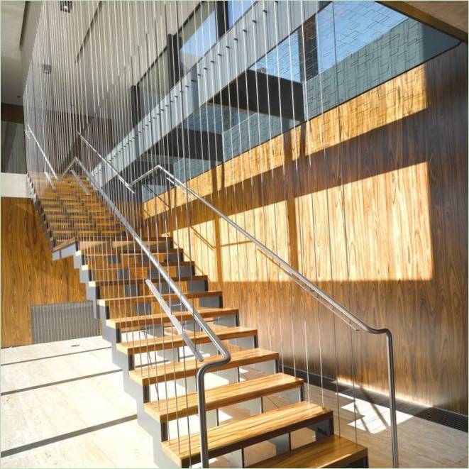Escalier vers le premier étage