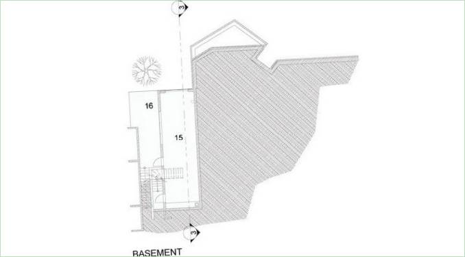 Plans d'une maison de campagne en Afrique