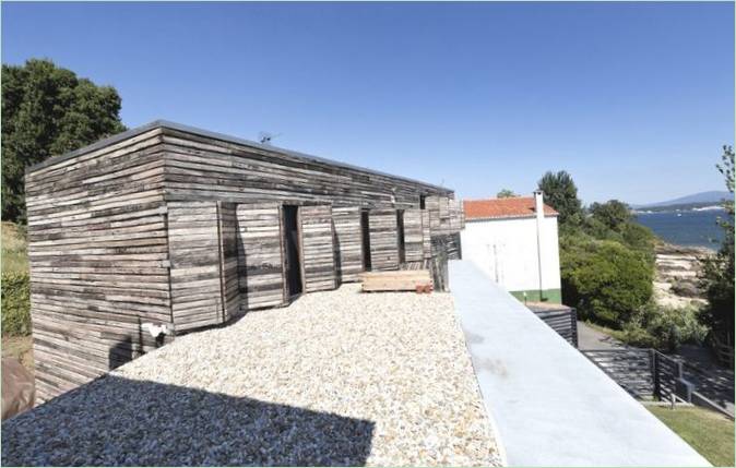 Dezanove House maison moderne par A Pobra do Caramiñal & ; Iñaki Leite, Espagne
