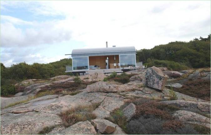 L'extérieur de la maison d'été par Mats Fahlander