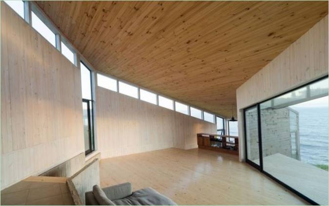 Oceanfront House Tunquén de Branko Pavlovic & ; Pablo Lobos-Pedrals, Chili