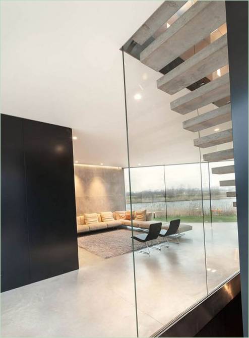 Intérieur de la Villa Kavel