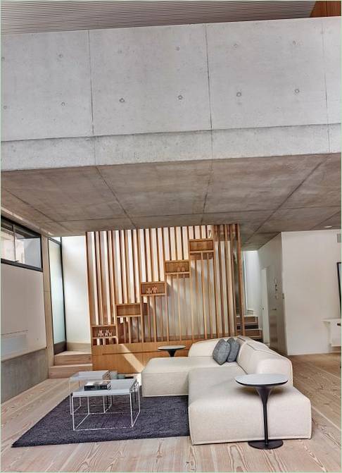 Aménagement intérieur d'un salon moderne