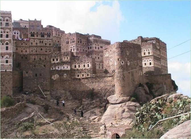 Une maison insolite sur l'île de Socotra