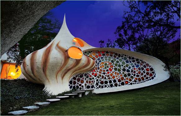 Une maison fabuleuse au Mexique