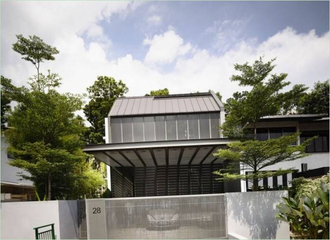 Résidence privée Vertical Progression par Hyla Architects