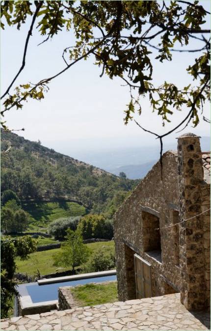 Une maison familiale dans une ancienne grange