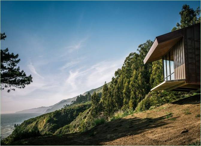 Maison de campagne Fall House sur la côte de Big Sur