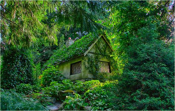 Maison de conte de fées au Canada