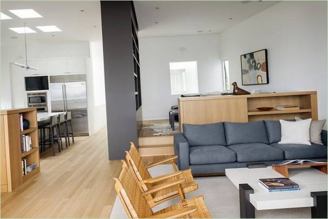 Aménagement intérieur d'une maison de campagne à Seattle, aux États-Unis