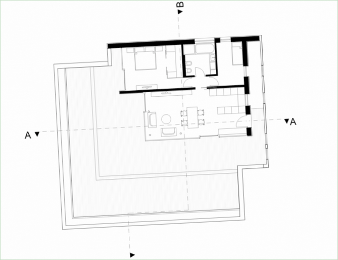 Plan du rez-de-chaussée