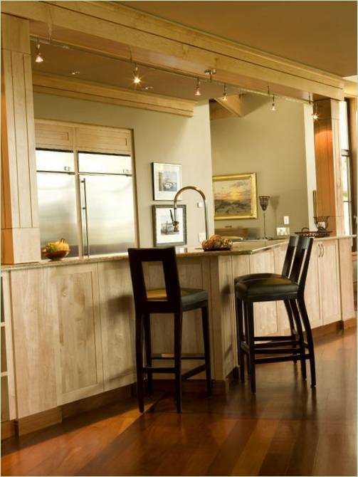 Intérieur de la cuisine par Frederick + Frederick Architects
