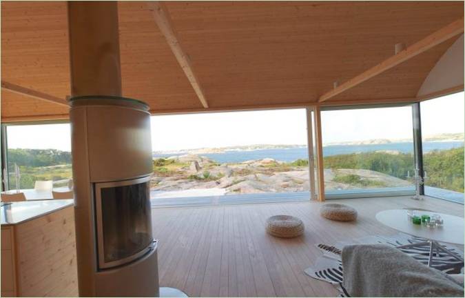 Intérieur d'une maison d'été par Mats Fahlander
