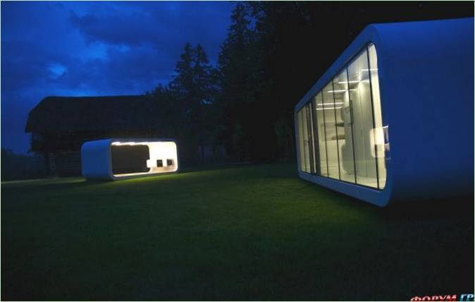 design contemporain -mobile home