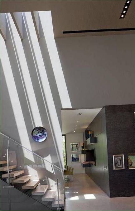 Escalier du salon au premier étage