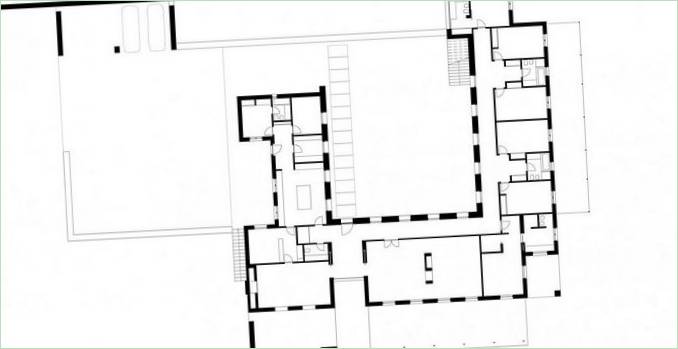 Plan de la maison privée Vila Boim